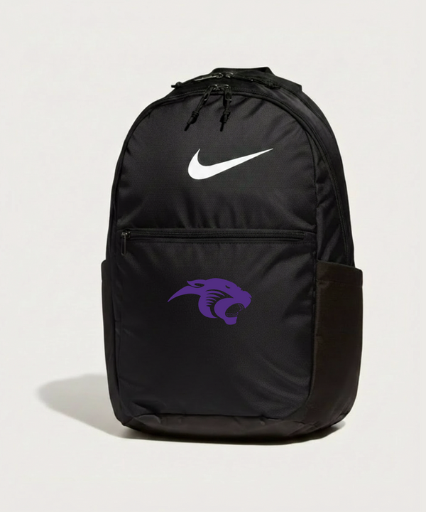 Glencoe Silver Lake High School Athletics - Black Nike Brasilia Medium Backpack NKDH7709