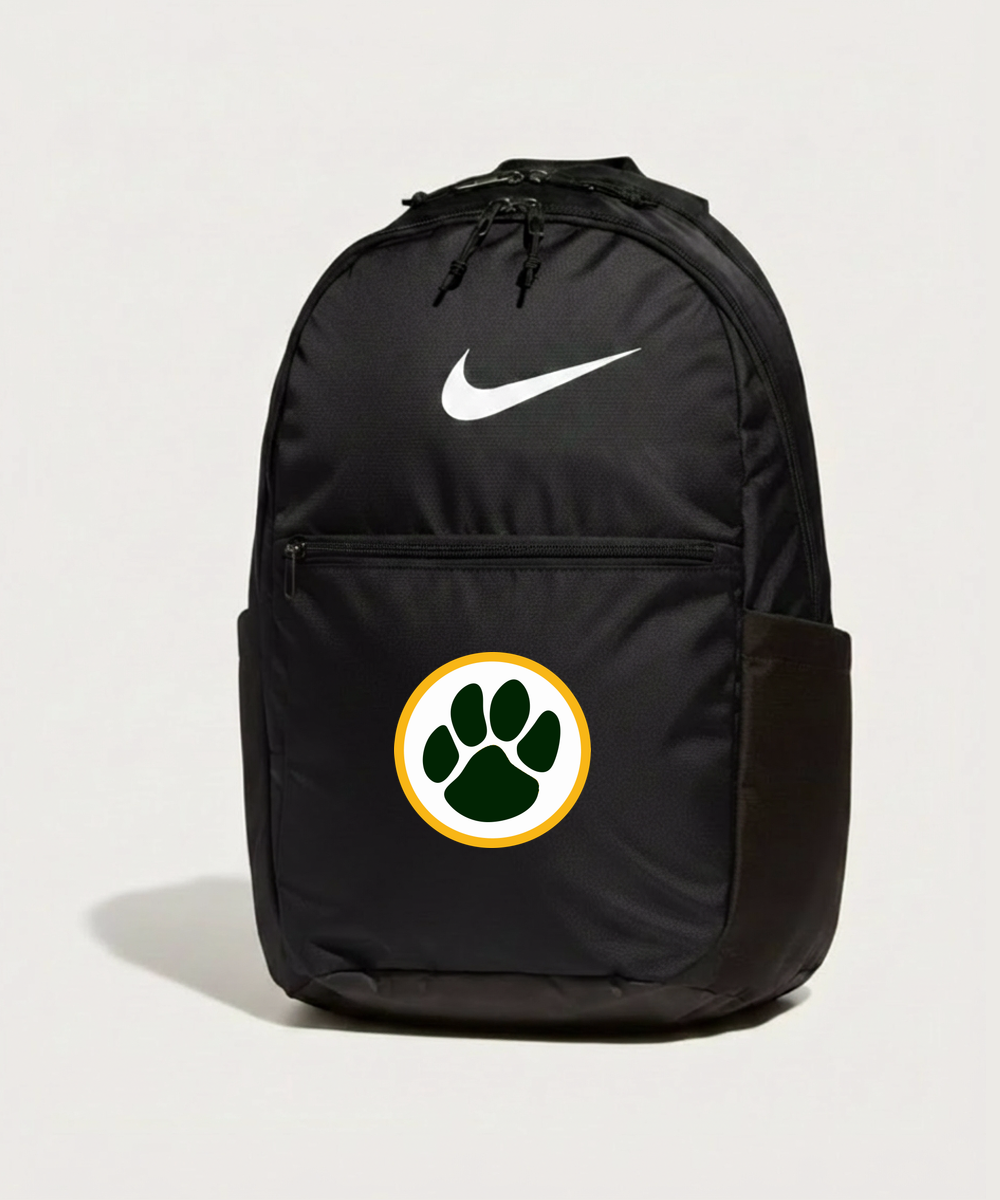 Ashwaubenon High School Football (Boys) - Black Nike Brasilia Medium Backpack NKDH7709