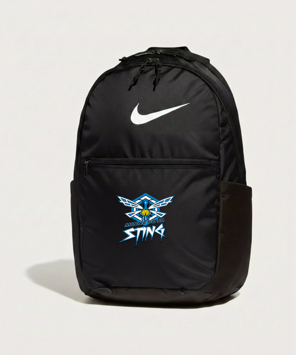 Minnesota Sting Athletics - Black Nike Brasilia Medium Backpack NKDH7709