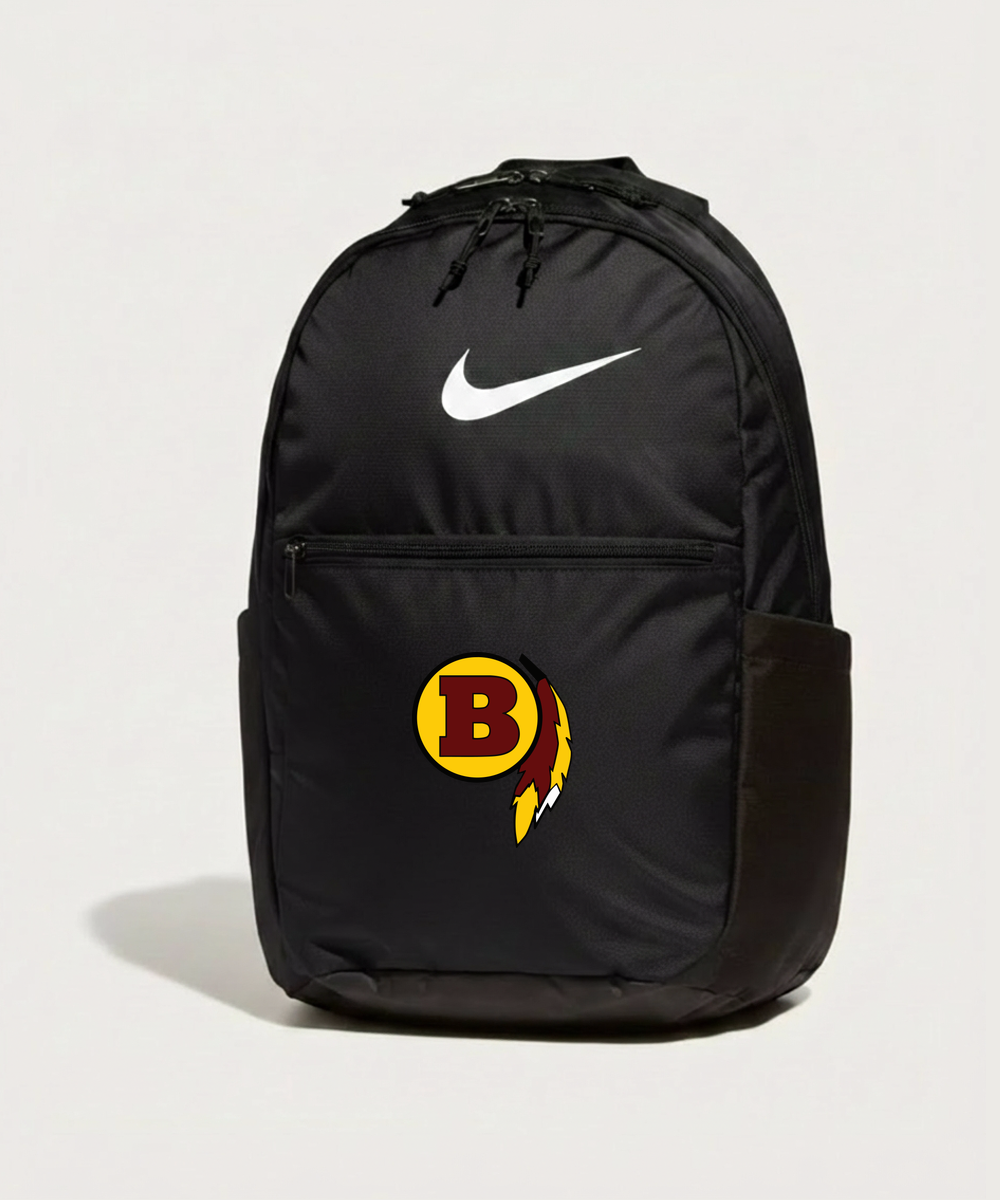 Benson High School Football (Boys) - Black Nike Brasilia Medium Backpack NKDH7709