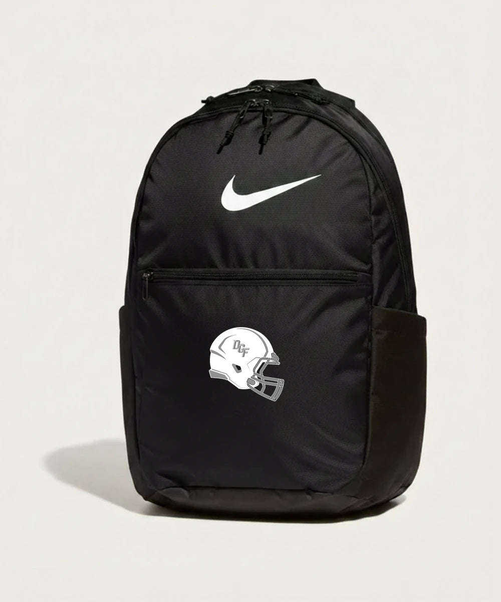 DGF High School Football (Boys) - Black Nike Brasilia Medium Backpack NKDH7709
