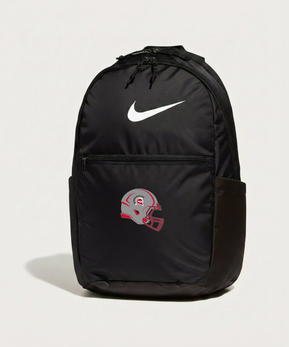Hancock High School Football (Boys) - Black Nike Brasilia Medium Backpack NKDH7709