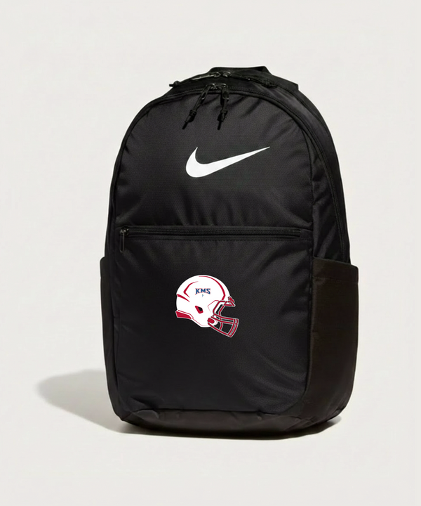 Kerkhoven-Murdock-Sunburg High School Football (Boys) - Black Nike Brasilia Medium Backpack NKDH7709