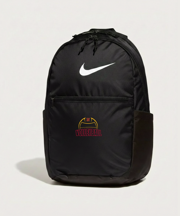Northfield High School Volleyball (Girls) - Black Nike Brasilia Medium Backpack NKDH7709