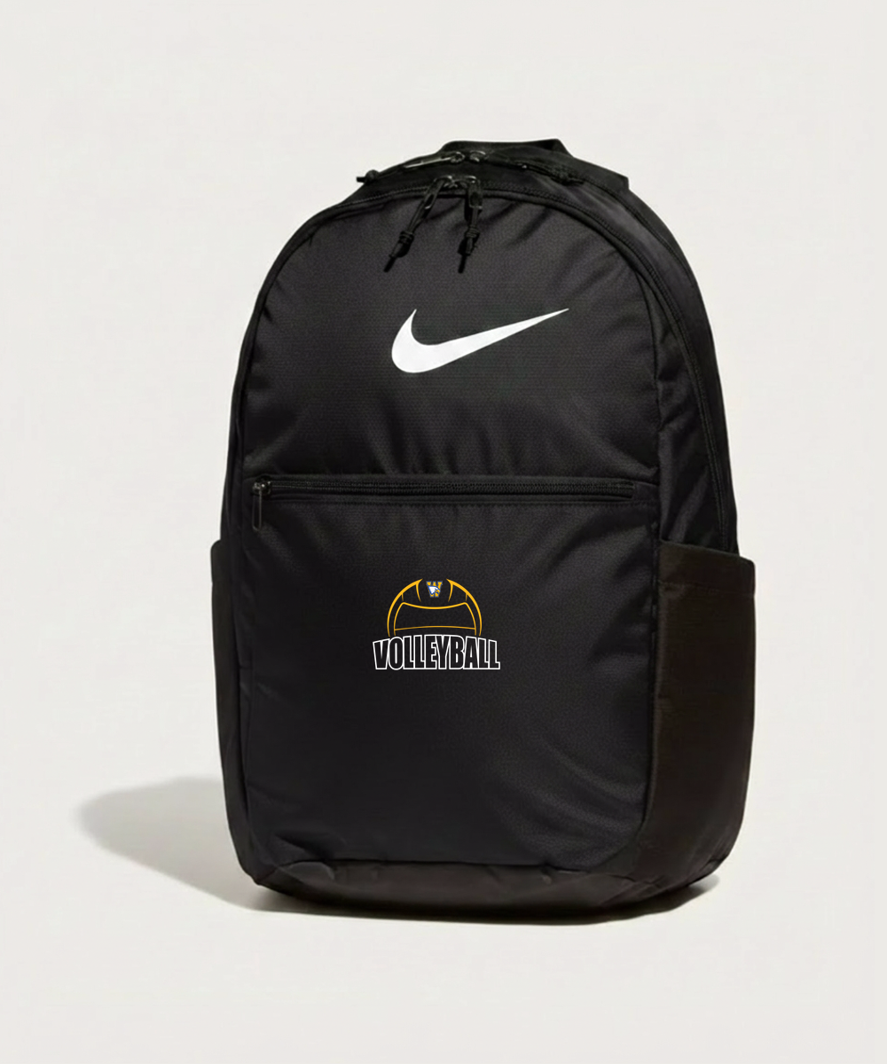 Windom Area High School Volleyball (Girls) - Black Nike Brasilia Medium Backpack NKDH7709