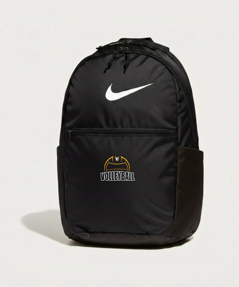 Windom Area High School Volleyball (Girls) - Black Nike Brasilia Medium Backpack NKDH7709