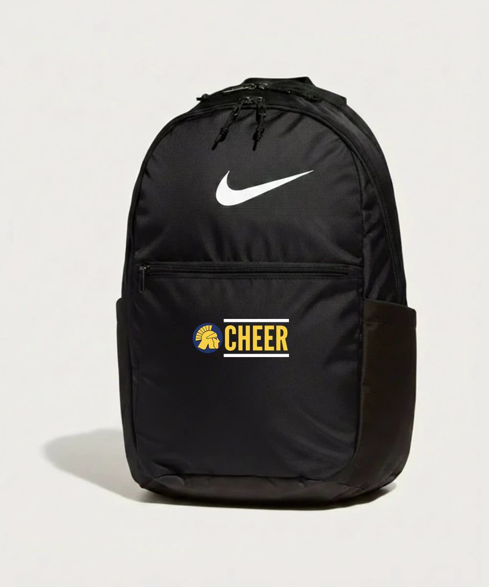 Wausau West High School Cheer - Black Nike Brasilia Medium Backpack NKDH7709