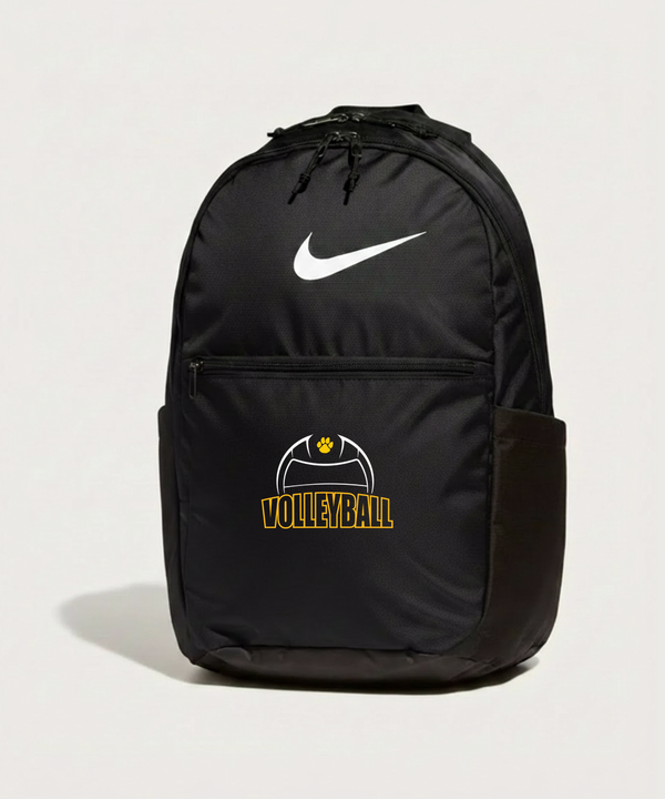 Plainview Elgin Millville H S Volleyball (Girls) - Black Nike Brasilia Medium Backpack NKDH7709