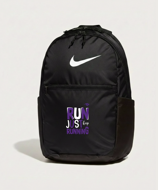 Glencoe Silver Lake High School Athletics - Black Nike Brasilia Medium Backpack NKDH7709