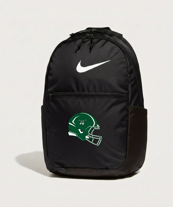 West Fargo High School Football (Boys) - Black Nike Brasilia Medium Backpack NKDH7709