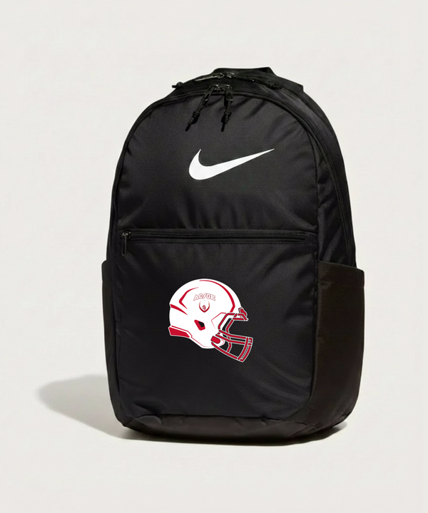 Alden-Conger-Glenville Emmons High School Football (Boys) - Black Nike Brasilia Medium Backpack NKDH7709