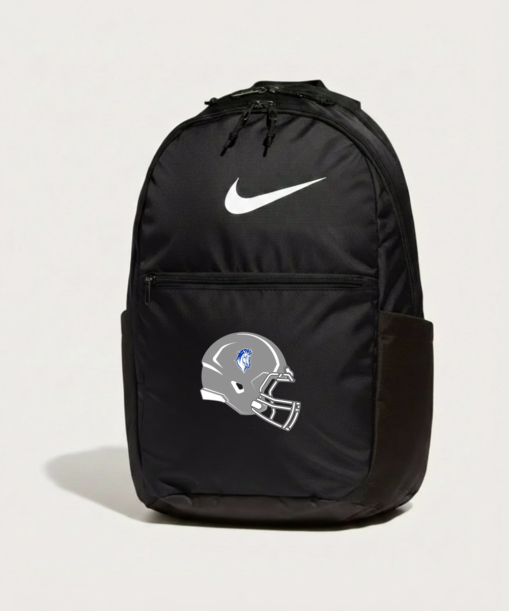 Mora High School Football (Boys) - Black Nike Brasilia Medium Backpack NKDH7709