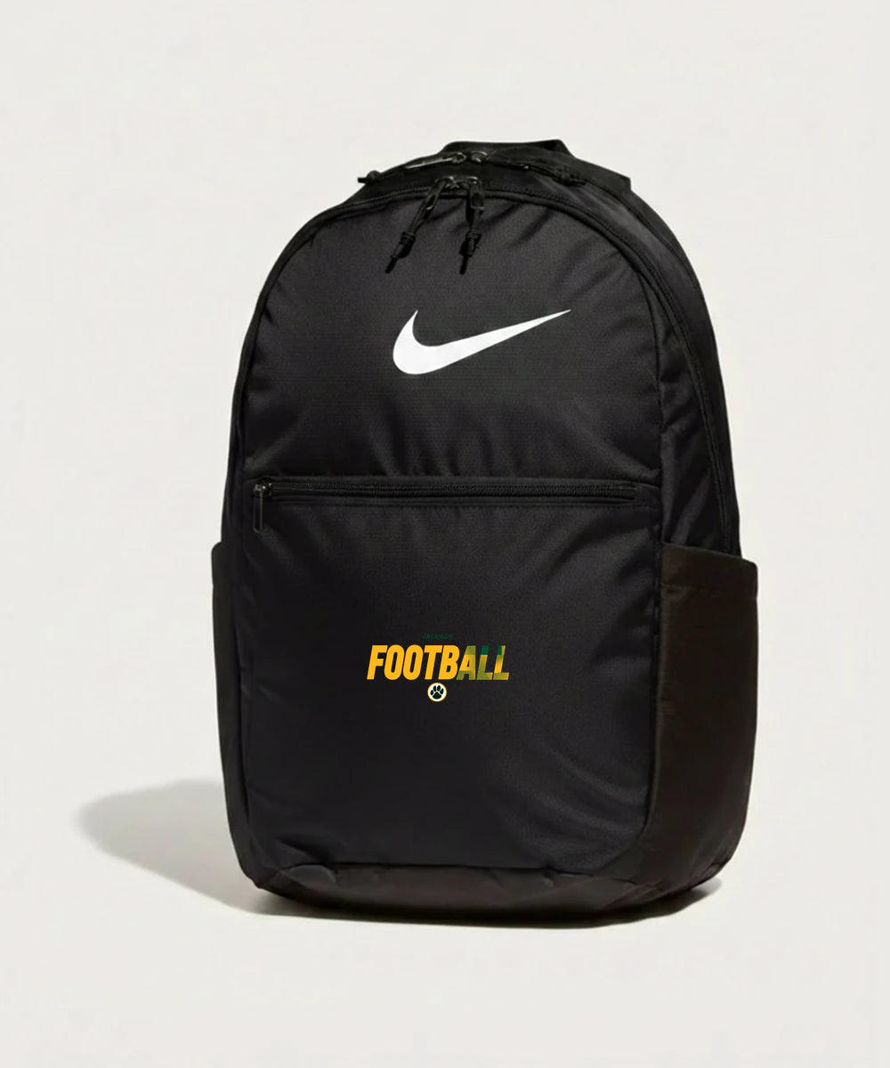 Ashwaubenon High School Football (Boys) - Black Nike Brasilia Medium Backpack NKDH7709