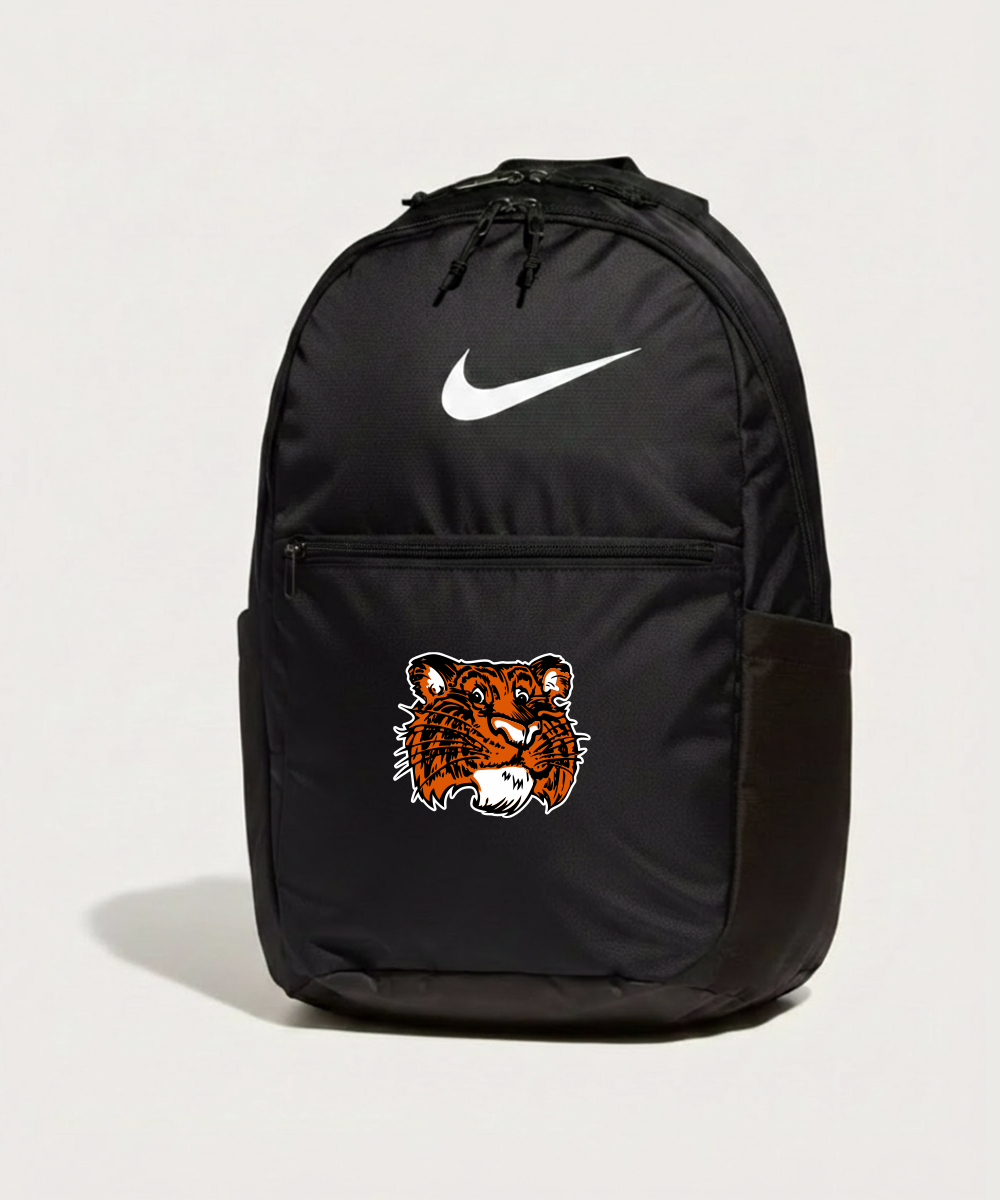 Browerville Public High School Athletics Coed - Black Nike Brasilia Medium Backpack NKDH7709