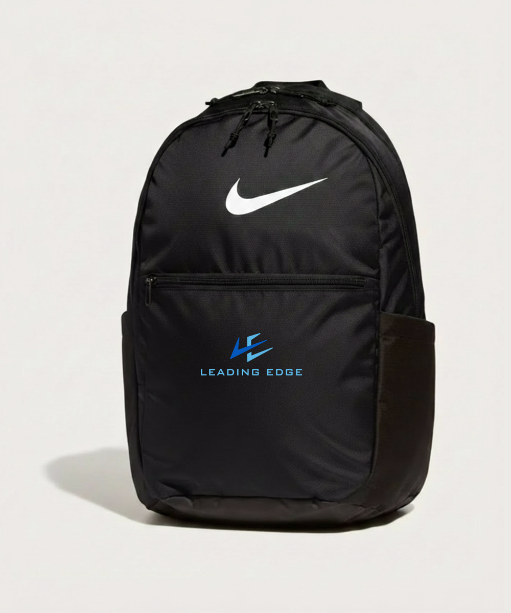 Leading Edge Team Store - Black Nike Brasilia Medium Backpack NKDH7709
