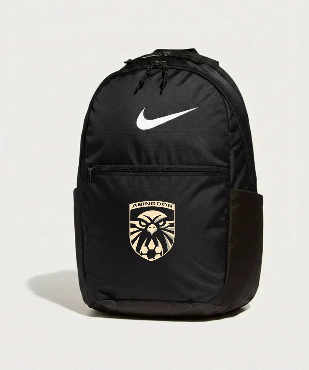 Abingdon High School Football (Boys) - Black Nike Brasilia Medium Backpack NKDH7709