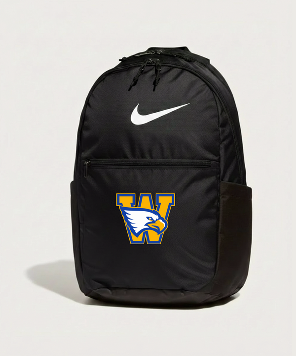 Windom Area High School Football (Boys) - Black Nike Brasilia Medium Backpack NKDH7709