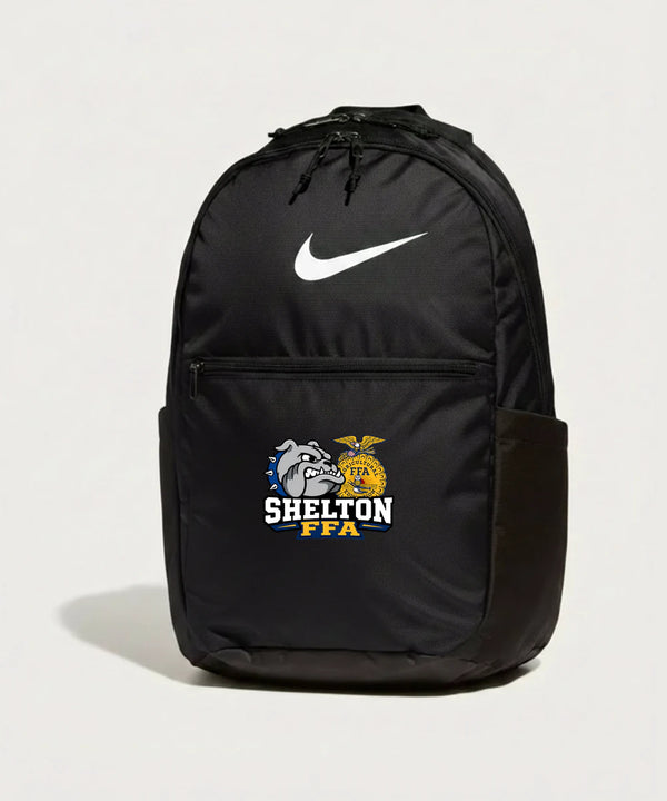 Shelton High School FFA general - Black Nike Brasilia Medium Backpack NKDH7709