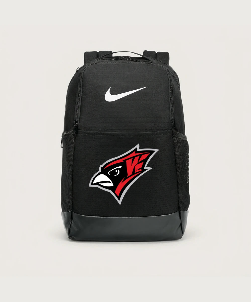 Willmar High School Athletics - Black Nike Brasilia Medium Backpack NKDH7709