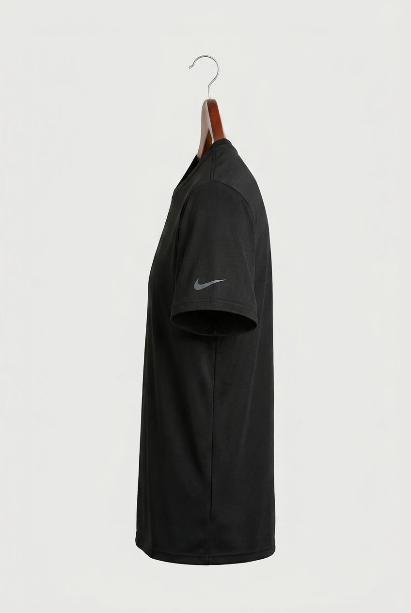 Forreston Volleyball - Black Nike Swoosh Sleeve rLegend Tee NKDX8730 (side)