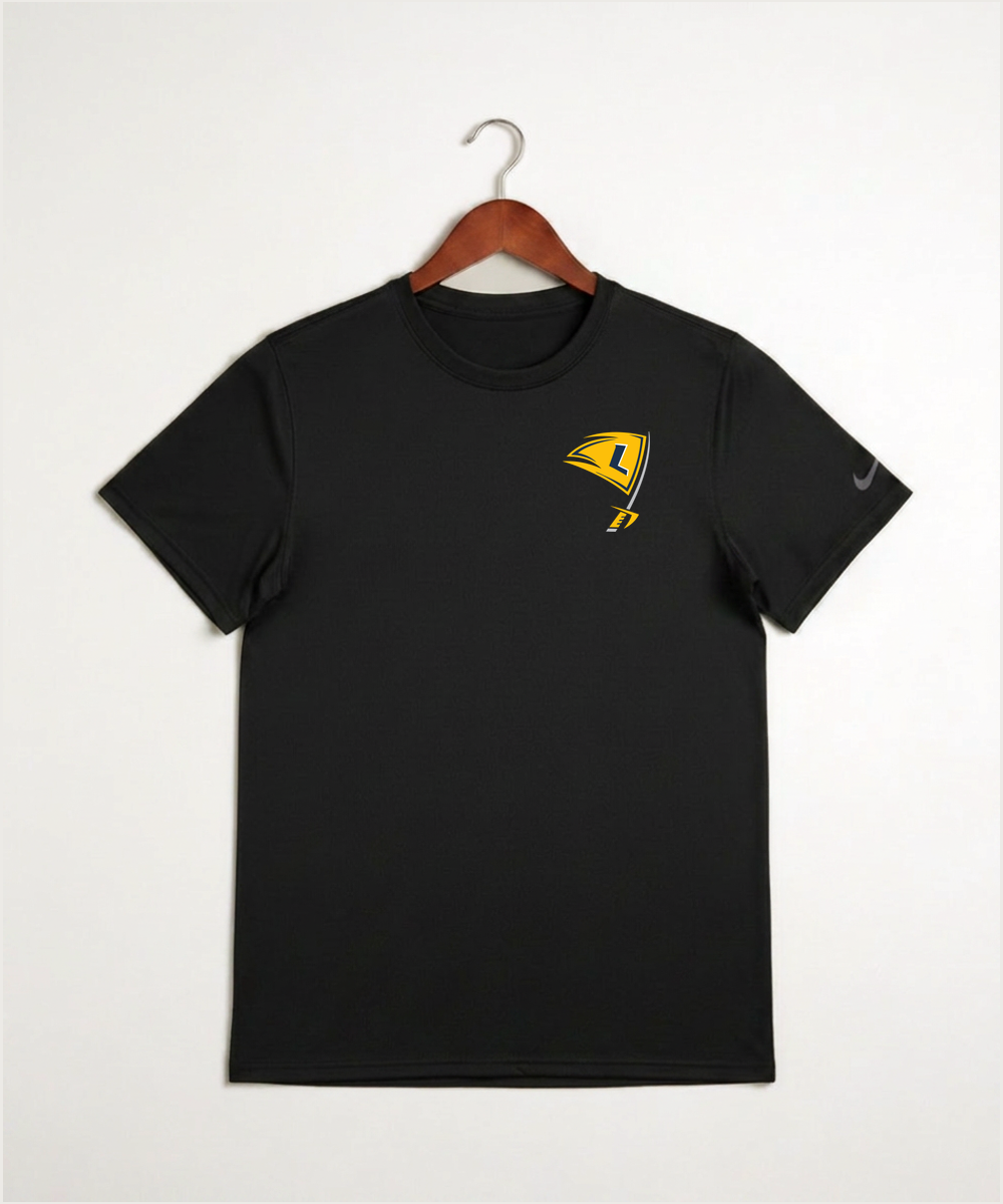 Howard Lake Waverly Winsted High School Football (Boys) - Black Nike Swoosh Sleeve rLegend Tee NKDX8730