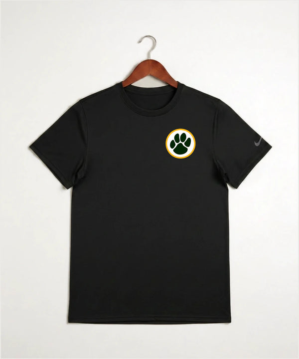 Ashwaubenon High School Football (Boys) - Black Nike Swoosh Sleeve rLegend Tee NKDX8730