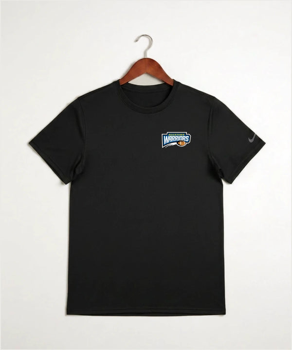 Macktown Warriors Football (Boys) - Black Nike Swoosh Sleeve rLegend Tee NKDX8730