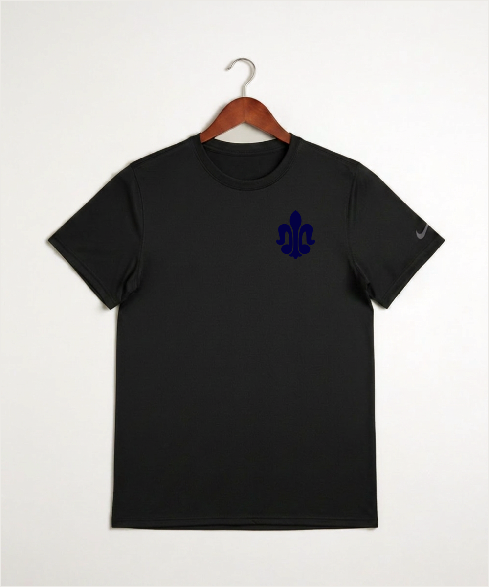 Saint Peter High School Athletics - Black Nike Swoosh Sleeve rLegend Tee NKDX8730