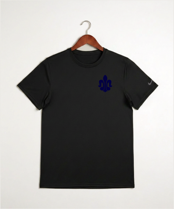 Saint Peter High School Athletics - Black Nike Swoosh Sleeve rLegend Tee NKDX8730