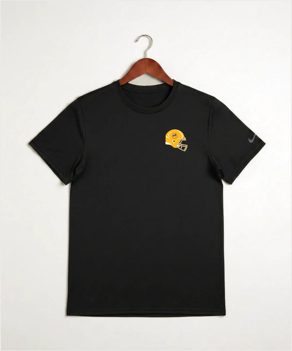 International Falls High School Football (Boys) - Black Nike Swoosh Sleeve rLegend Tee NKDX8730