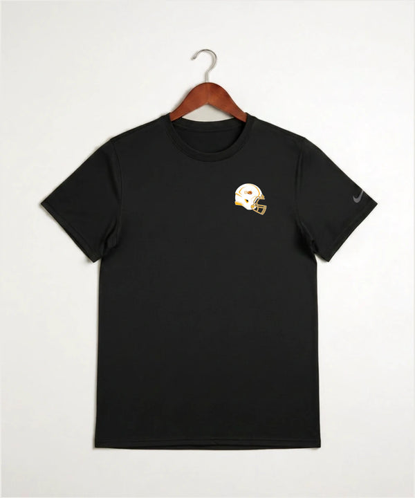 Lake of the Woods High School Football (Boys) - Black Nike Swoosh Sleeve rLegend Tee NKDX8730