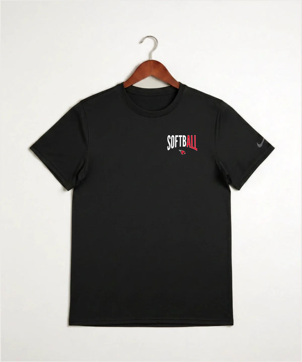 Forreston Softball - Black Nike Swoosh Sleeve rLegend Tee NKDX8730