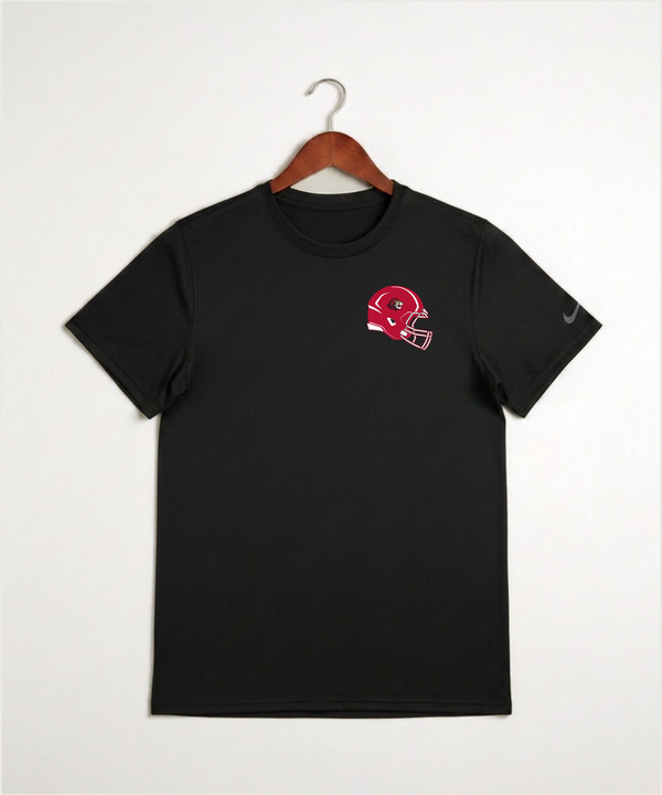 Spring Grove High School Football (Boys) - Black Nike Swoosh Sleeve rLegend Tee NKDX8730