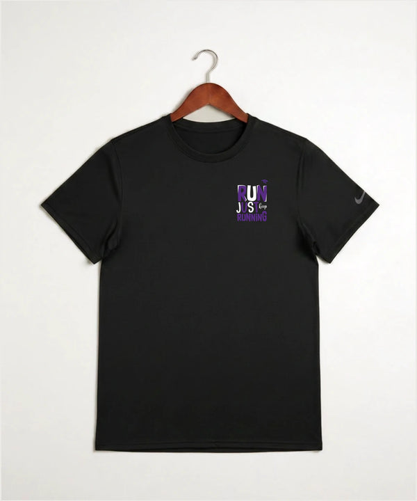 Glencoe Silver Lake High School Athletics - Black Nike Swoosh Sleeve rLegend Tee NKDX8730