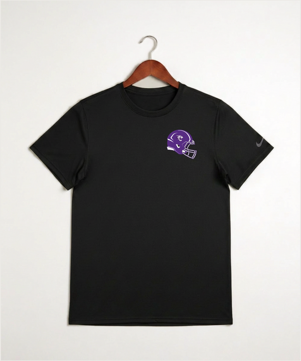Granada-Huntley-East Chain/Truman Football (Boys) - Black Nike Swoosh Sleeve rLegend Tee NKDX8730