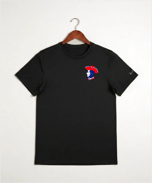 Hills-Beaver Creek High School Volleyball (Girls) - Black Nike Swoosh Sleeve rLegend Tee NKDX8730