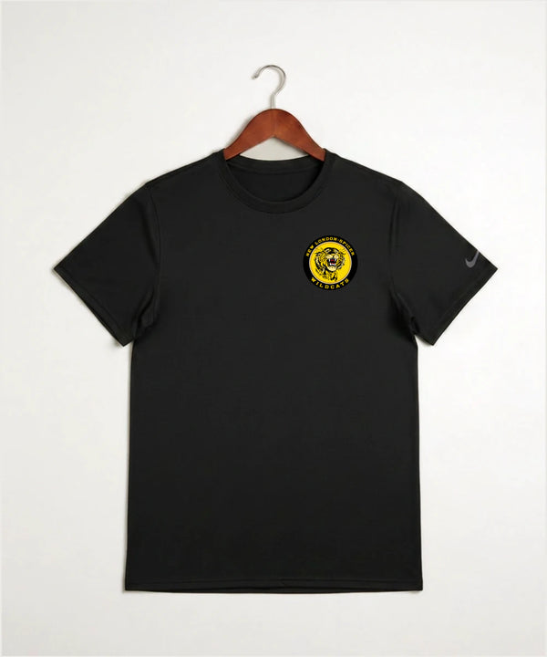 New London Spicer High School Football (Boys) - Black Nike Swoosh Sleeve rLegend Tee NKDX8730
