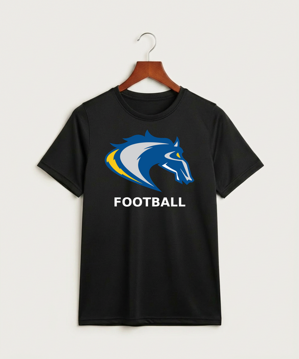 Riverside High School Football general - Black Nike Youth Swoosh Sleeve rLegend Tee NKDX8787