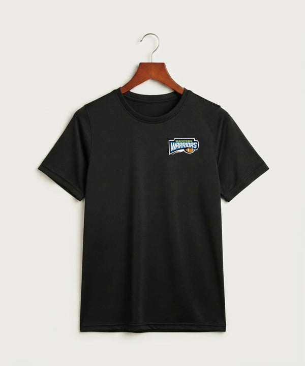 Macktown Warriors Football (Boys) - Black Nike Youth Swoosh Sleeve rLegend Tee NKDX8787