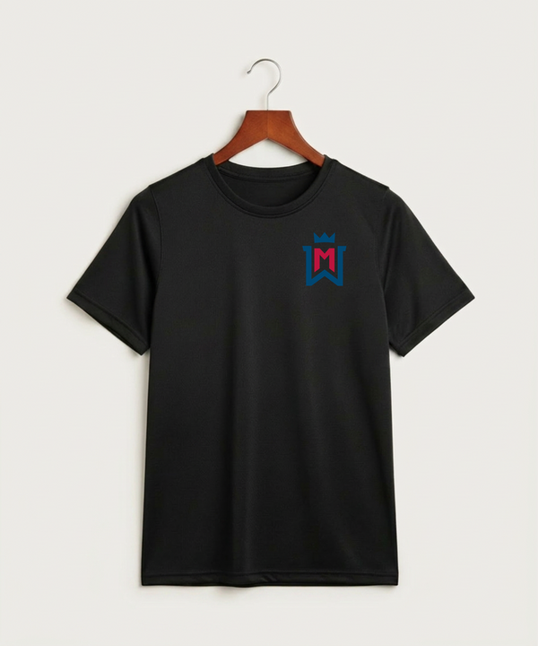 Watertown Mayer High School Football (Boys) - Black Nike Youth Swoosh Sleeve rLegend Tee NKDX8787