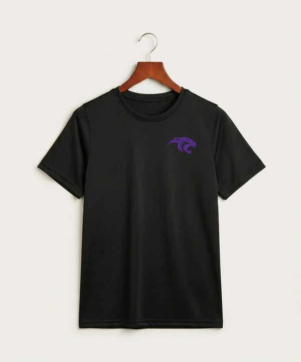 Glencoe Silver Lake High School Athletics - Black Nike Youth Swoosh Sleeve rLegend Tee NKDX8787