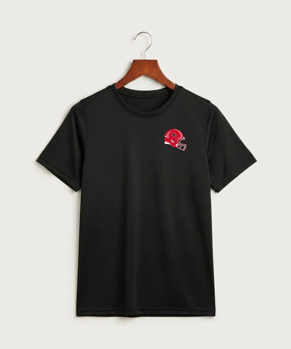 Milaca High School Football (Boys) - Black Nike Youth Swoosh Sleeve rLegend Tee NKDX8787