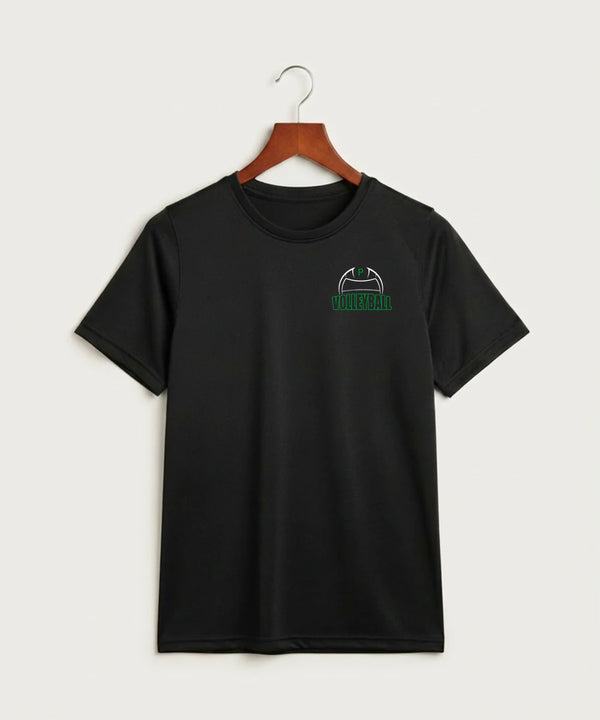Pipestone Area High School Volleyball (Girls) - Black Nike Youth Swoosh Sleeve rLegend Tee NKDX8787