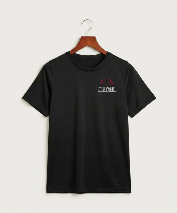 Tracy-Milroy-Balaton High School Volleyball (Girls) - Black Nike Youth Swoosh Sleeve rLegend Tee NKDX8787