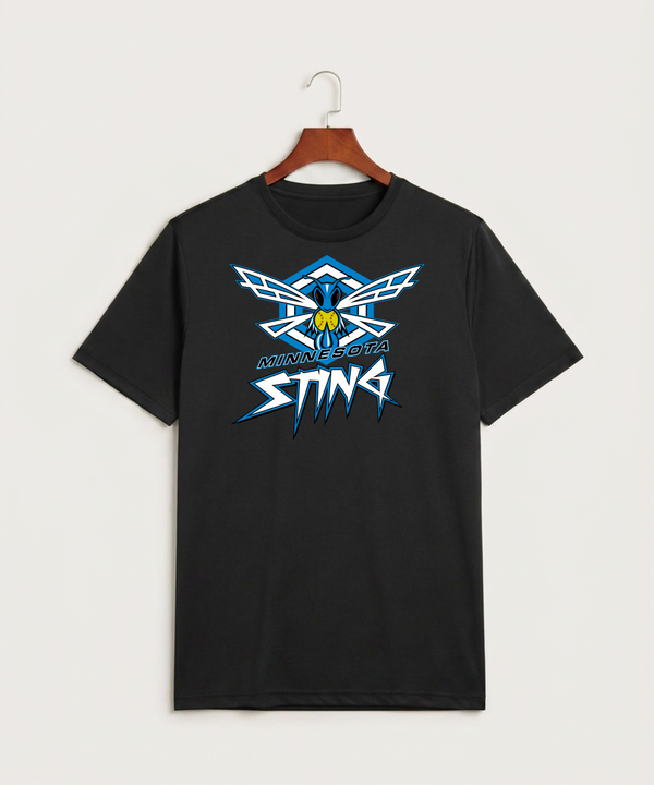 Minnesota Sting Athletics - Black Sport-Tek PosiCharge Competitor Tee. ST350