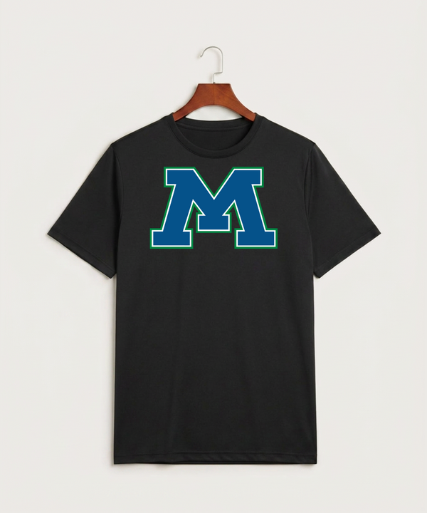 Minnewaska Area High School Football (Boys) - Black Sport-Tek PosiCharge Competitor Tee. ST350