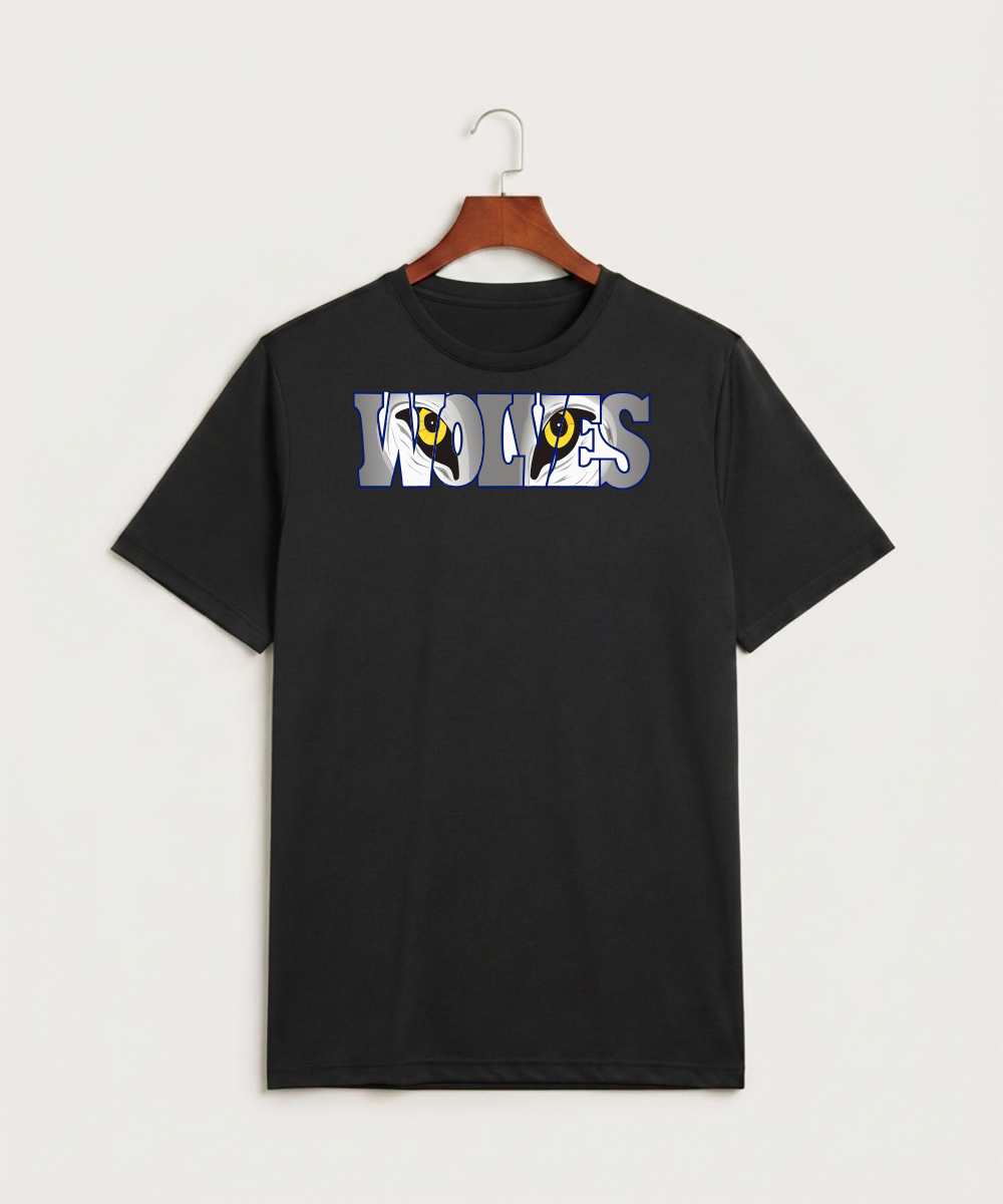 Walker Hackensack Akeley Volleyball (Girls) - Black Sport-Tek PosiCharge Competitor Tee. ST350
