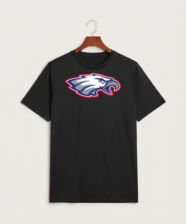 Pequot Lakes High School Football (Boys) - Black Sport-Tek PosiCharge Competitor Tee. ST350