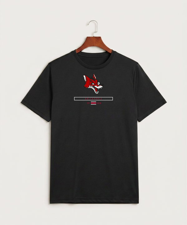 Ely Memorial High School Volleyball (Girls) - Black Sport-Tek PosiCharge Competitor Tee. ST350