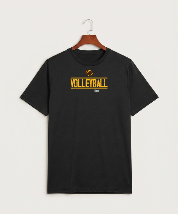 Fargo South High School Volleyball (Girls) - Black Sport-Tek PosiCharge Competitor Tee. ST350